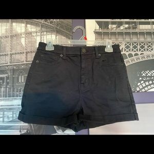American Eagle Black Jean Shorts